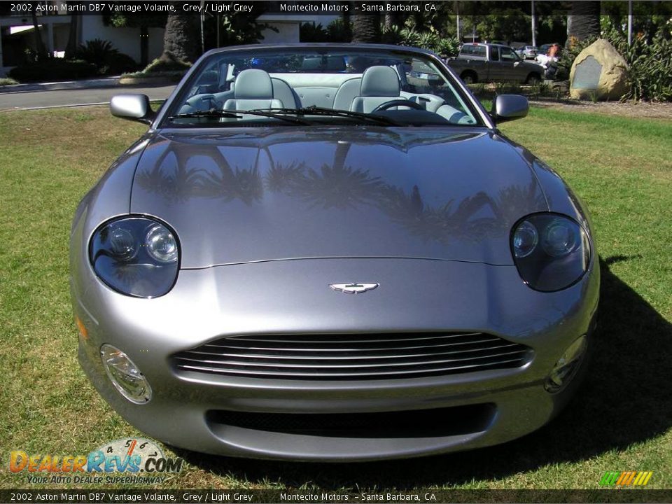 2002 Aston Martin DB7 Vantage Volante Grey / Light Grey Photo #6