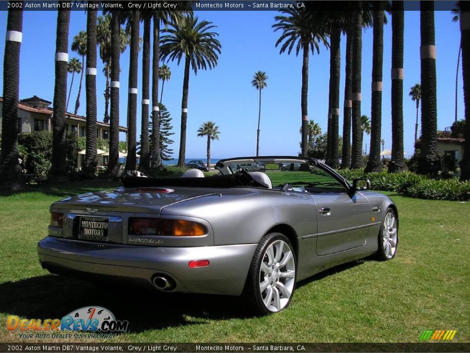 2002 Aston Martin DB7 Vantage Volante Grey / Light Grey Photo #17