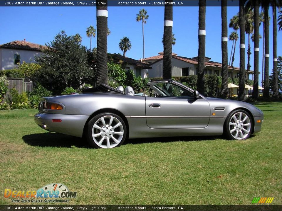 2002 Aston Martin DB7 Vantage Volante Grey / Light Grey Photo #19