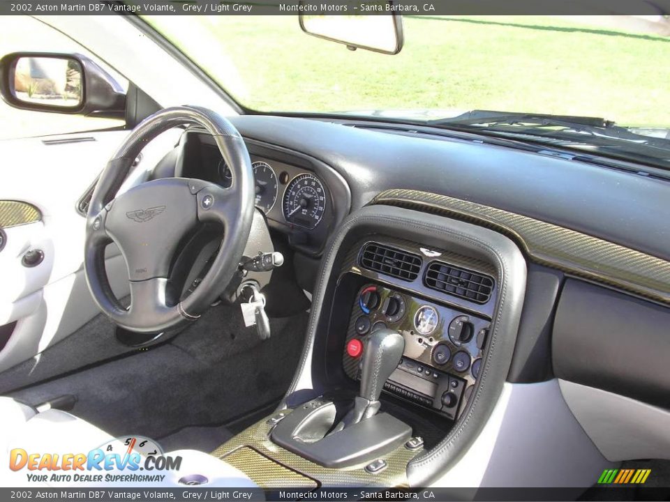 2002 Aston Martin DB7 Vantage Volante Grey / Light Grey Photo #23