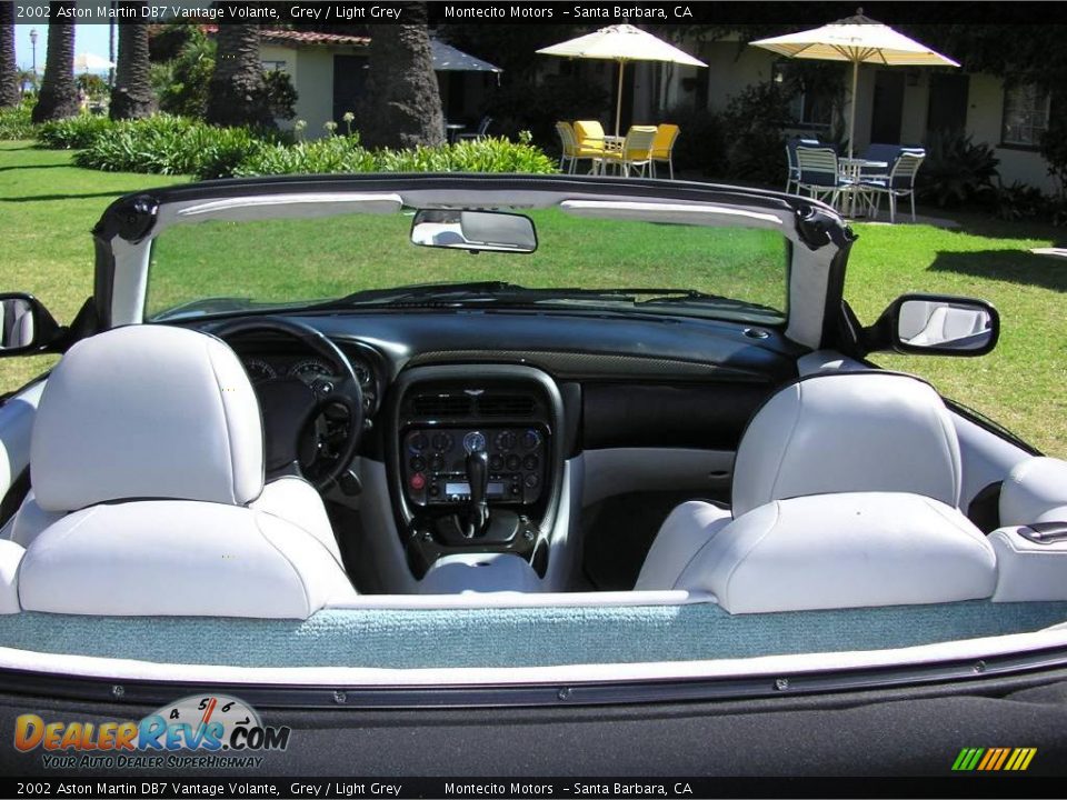 2002 Aston Martin DB7 Vantage Volante Grey / Light Grey Photo #24