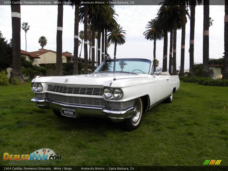1964 Cadillac Fleetwood Eldorado White / Beige Photo #1