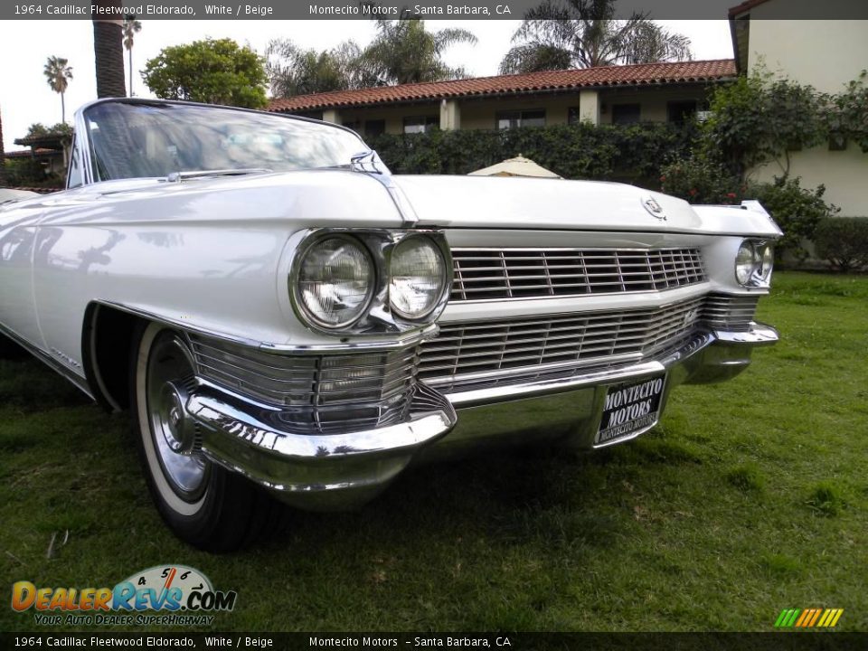 1964 Cadillac Fleetwood Eldorado White / Beige Photo #4