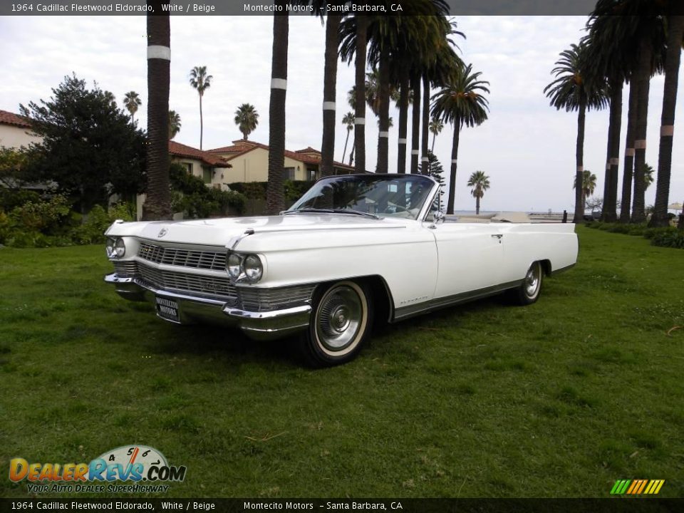 1964 Cadillac Fleetwood Eldorado White / Beige Photo #8