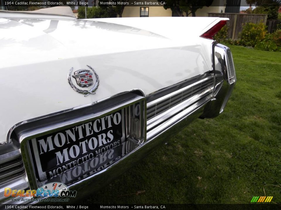 1964 Cadillac Fleetwood Eldorado White / Beige Photo #9