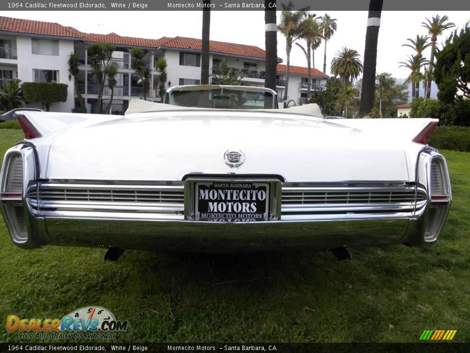 1964 Cadillac Fleetwood Eldorado White / Beige Photo #10