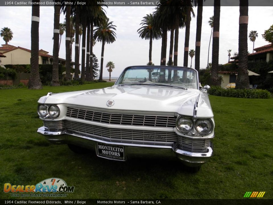 1964 Cadillac Fleetwood Eldorado White / Beige Photo #13