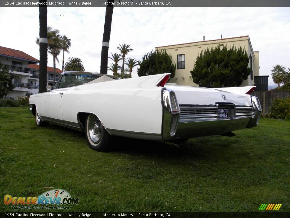 1964 Cadillac Fleetwood Eldorado White / Beige Photo #15