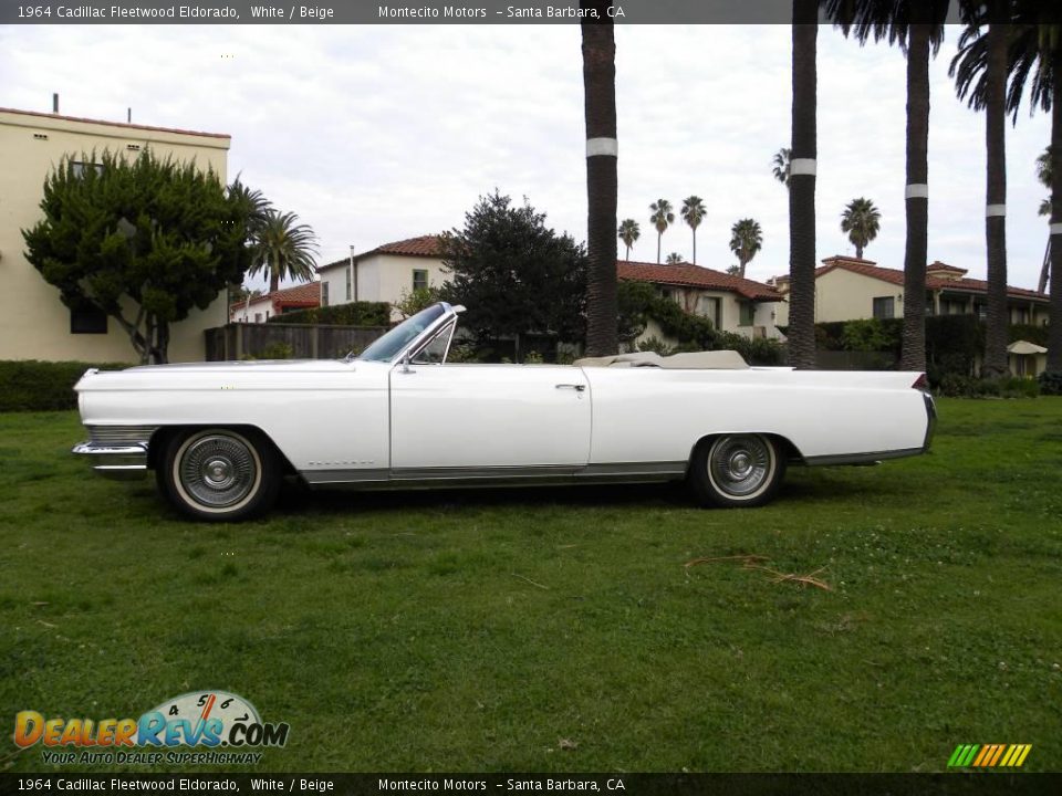 1964 Cadillac Fleetwood Eldorado White / Beige Photo #16