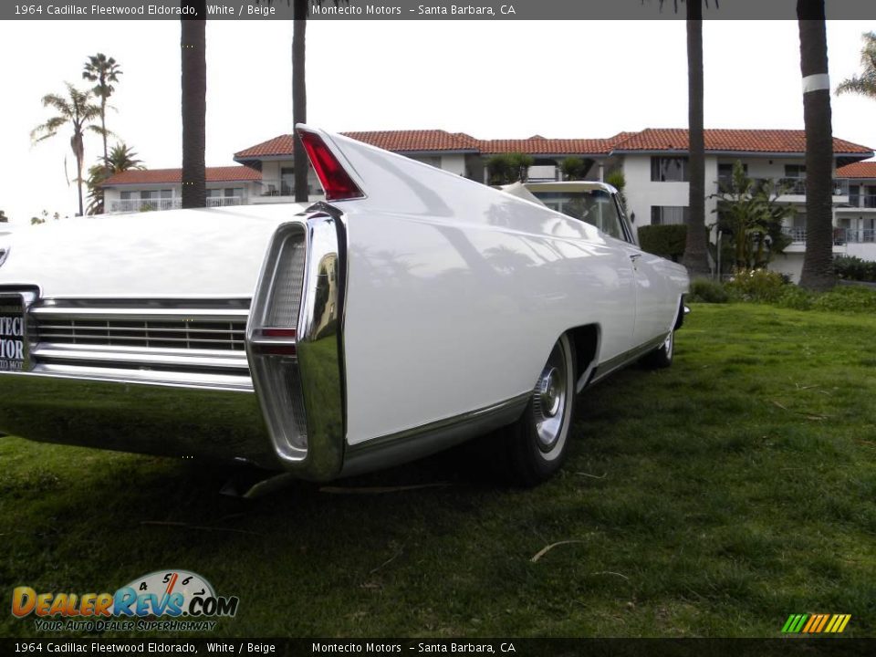 1964 Cadillac Fleetwood Eldorado White / Beige Photo #17