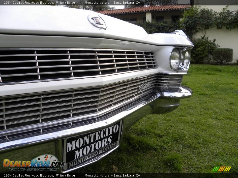 1964 Cadillac Fleetwood Eldorado White / Beige Photo #18