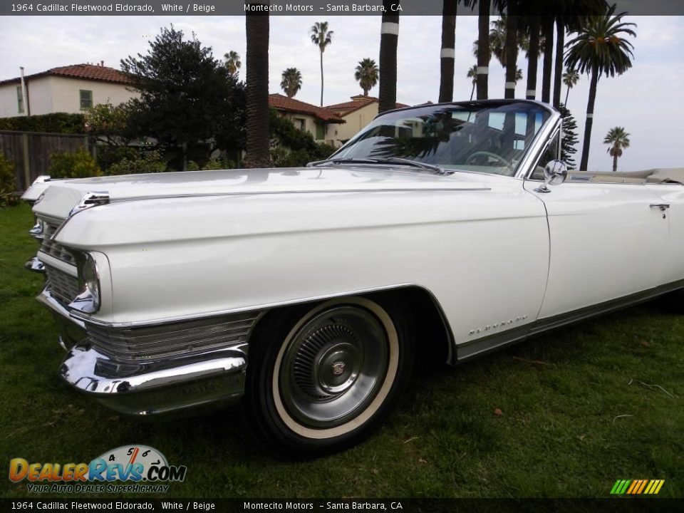 1964 Cadillac Fleetwood Eldorado White / Beige Photo #19