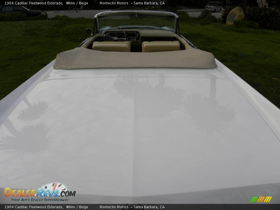 1964 Cadillac Fleetwood Eldorado White / Beige Photo #23