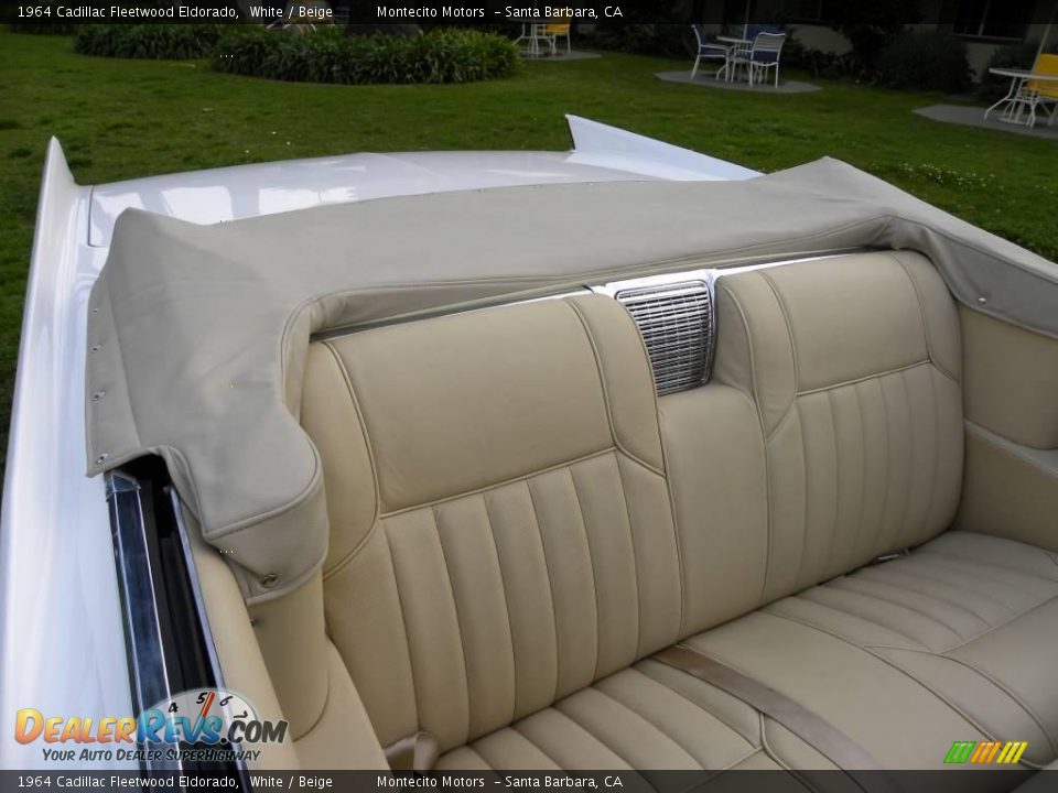 1964 Cadillac Fleetwood Eldorado White / Beige Photo #24