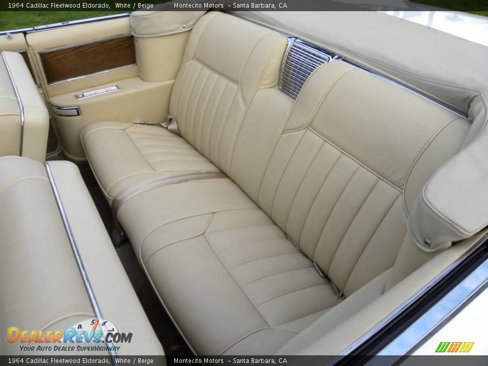 1964 Cadillac Fleetwood Eldorado White / Beige Photo #27