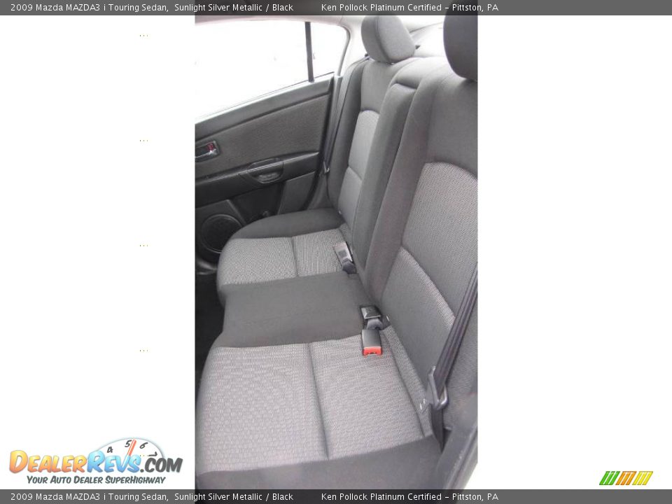 2009 Mazda MAZDA3 i Touring Sedan Sunlight Silver Metallic / Black Photo #10