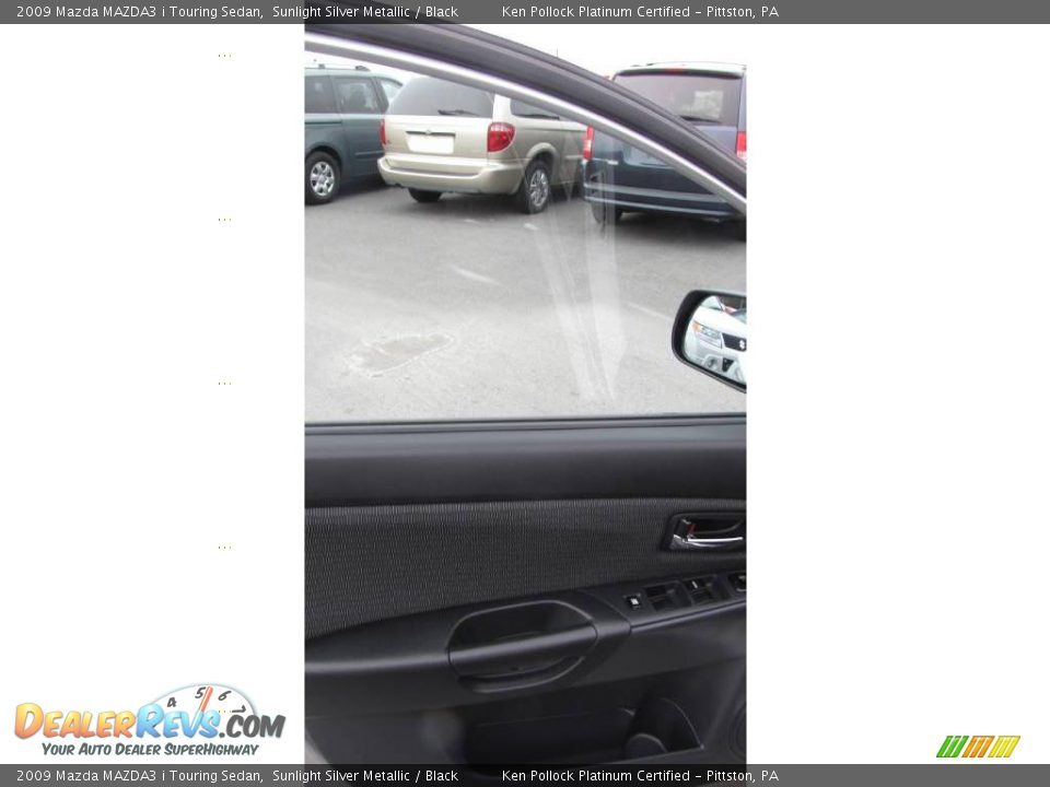2009 Mazda MAZDA3 i Touring Sedan Sunlight Silver Metallic / Black Photo #13