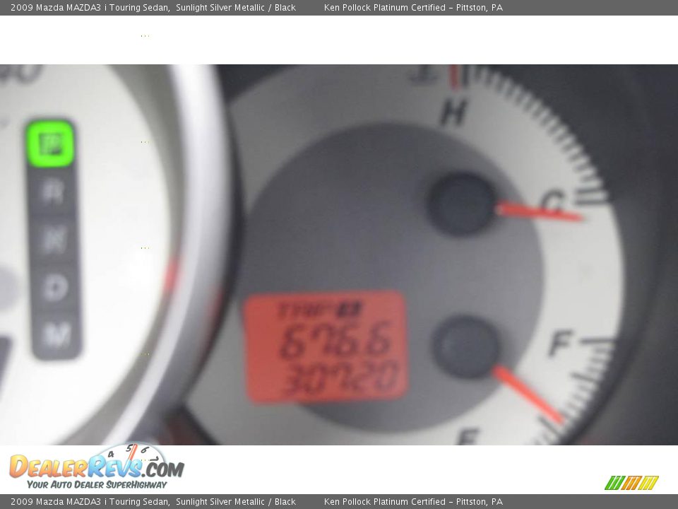 2009 Mazda MAZDA3 i Touring Sedan Sunlight Silver Metallic / Black Photo #25