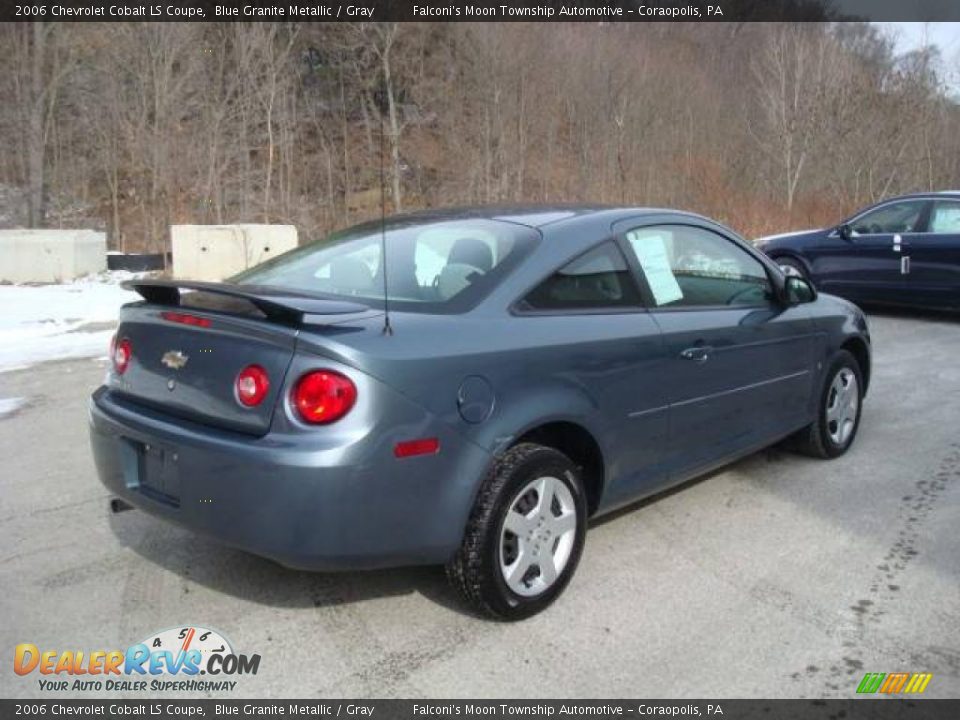 2006 Chevrolet Cobalt LS Coupe Blue Granite Metallic / Gray Photo #2