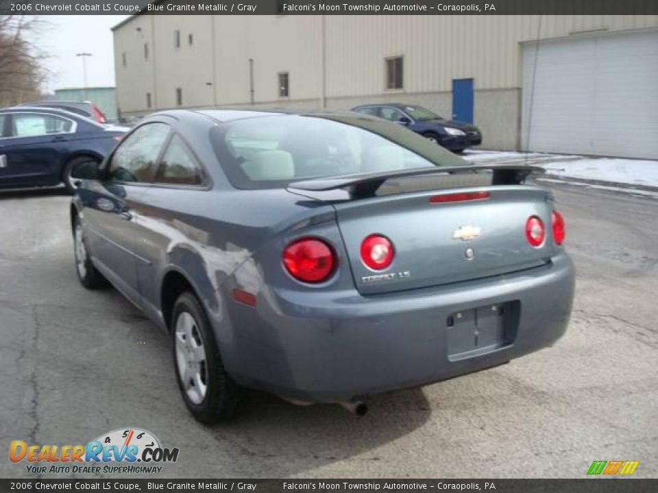 2006 Chevrolet Cobalt LS Coupe Blue Granite Metallic / Gray Photo #4