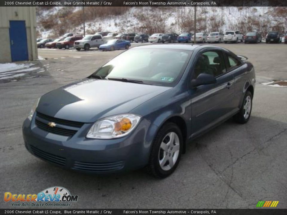 2006 Chevrolet Cobalt LS Coupe Blue Granite Metallic / Gray Photo #5