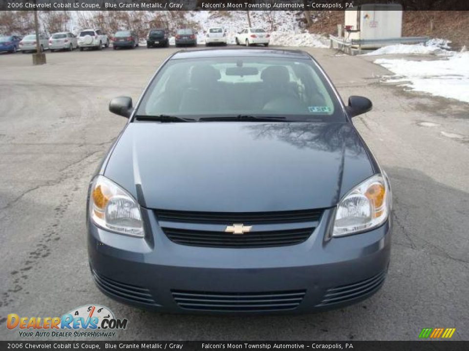 2006 Chevrolet Cobalt LS Coupe Blue Granite Metallic / Gray Photo #6