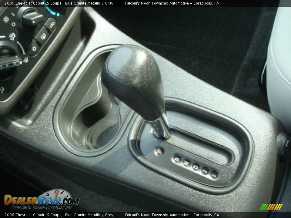 2006 Chevrolet Cobalt LS Coupe Blue Granite Metallic / Gray Photo #12