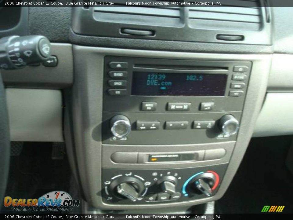2006 Chevrolet Cobalt LS Coupe Blue Granite Metallic / Gray Photo #13