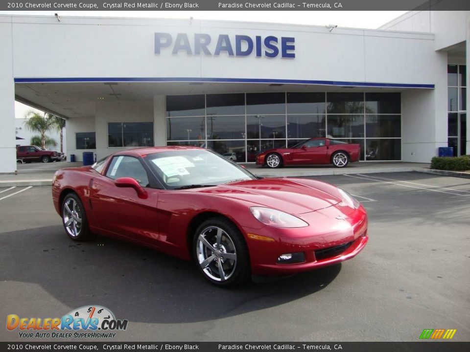 2010 Chevrolet Corvette Coupe Crystal Red Metallic / Ebony Black Photo #1