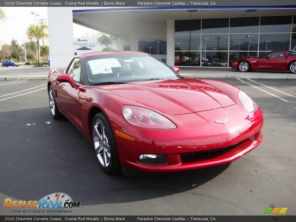 2010 Chevrolet Corvette Coupe Crystal Red Metallic / Ebony Black Photo #2
