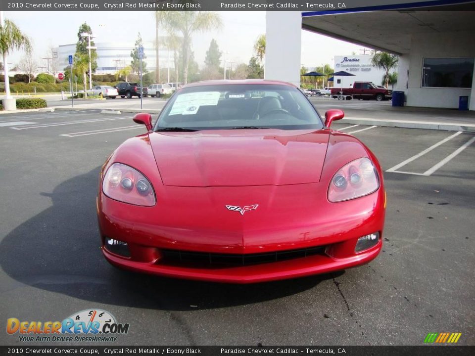 2010 Chevrolet Corvette Coupe Crystal Red Metallic / Ebony Black Photo #3