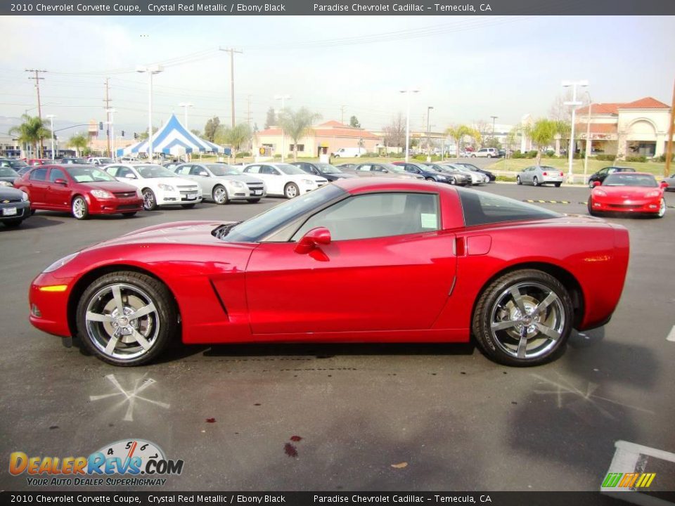2010 Chevrolet Corvette Coupe Crystal Red Metallic / Ebony Black Photo #5