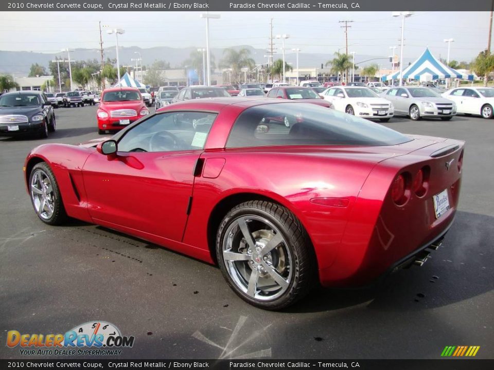 2010 Chevrolet Corvette Coupe Crystal Red Metallic / Ebony Black Photo #6
