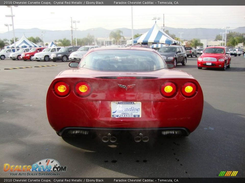 2010 Chevrolet Corvette Coupe Crystal Red Metallic / Ebony Black Photo #7
