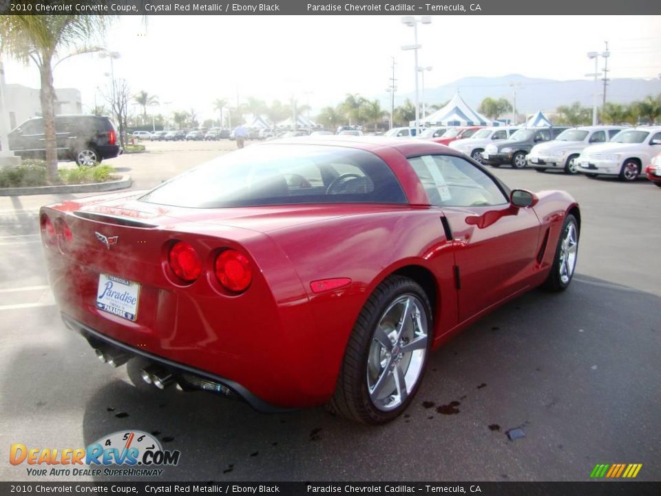 2010 Chevrolet Corvette Coupe Crystal Red Metallic / Ebony Black Photo #8
