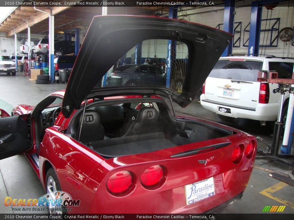 2010 Chevrolet Corvette Coupe Crystal Red Metallic / Ebony Black Photo #11