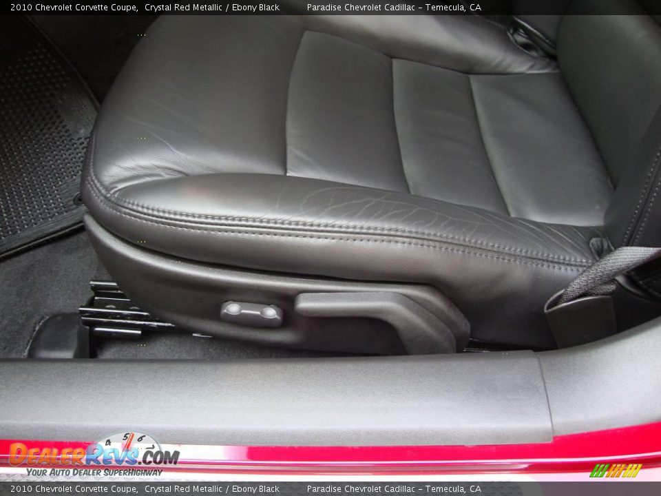 2010 Chevrolet Corvette Coupe Crystal Red Metallic / Ebony Black Photo #13