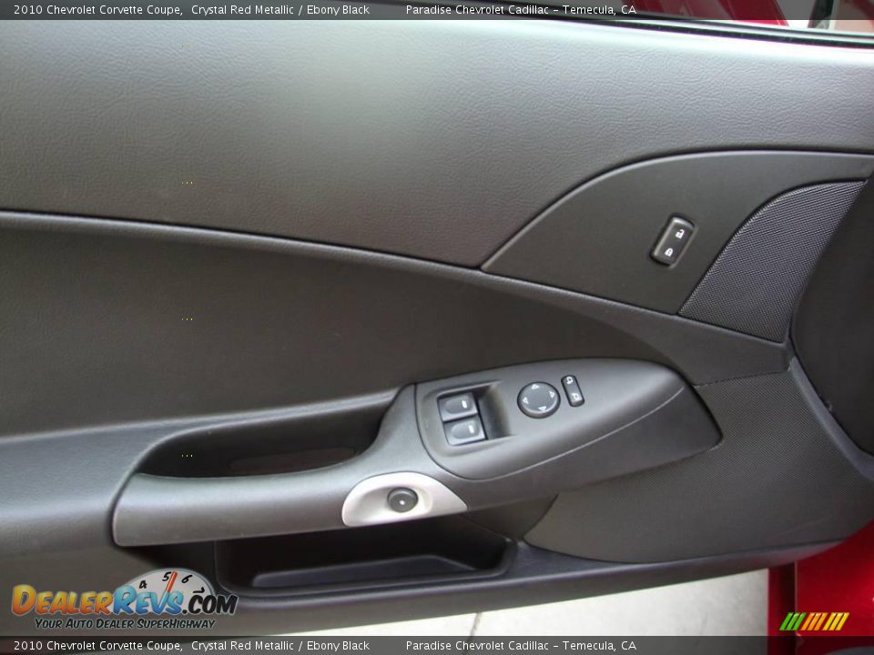 2010 Chevrolet Corvette Coupe Crystal Red Metallic / Ebony Black Photo #14