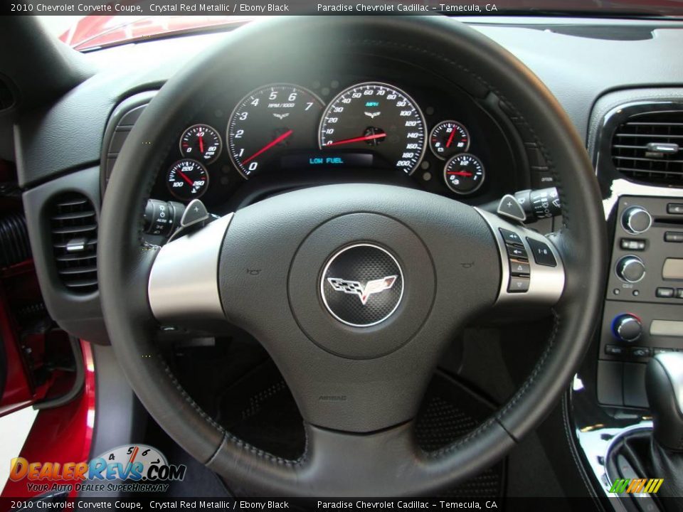 2010 Chevrolet Corvette Coupe Crystal Red Metallic / Ebony Black Photo #18
