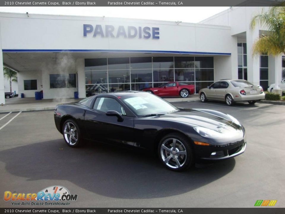 2010 Chevrolet Corvette Coupe Black / Ebony Black Photo #1