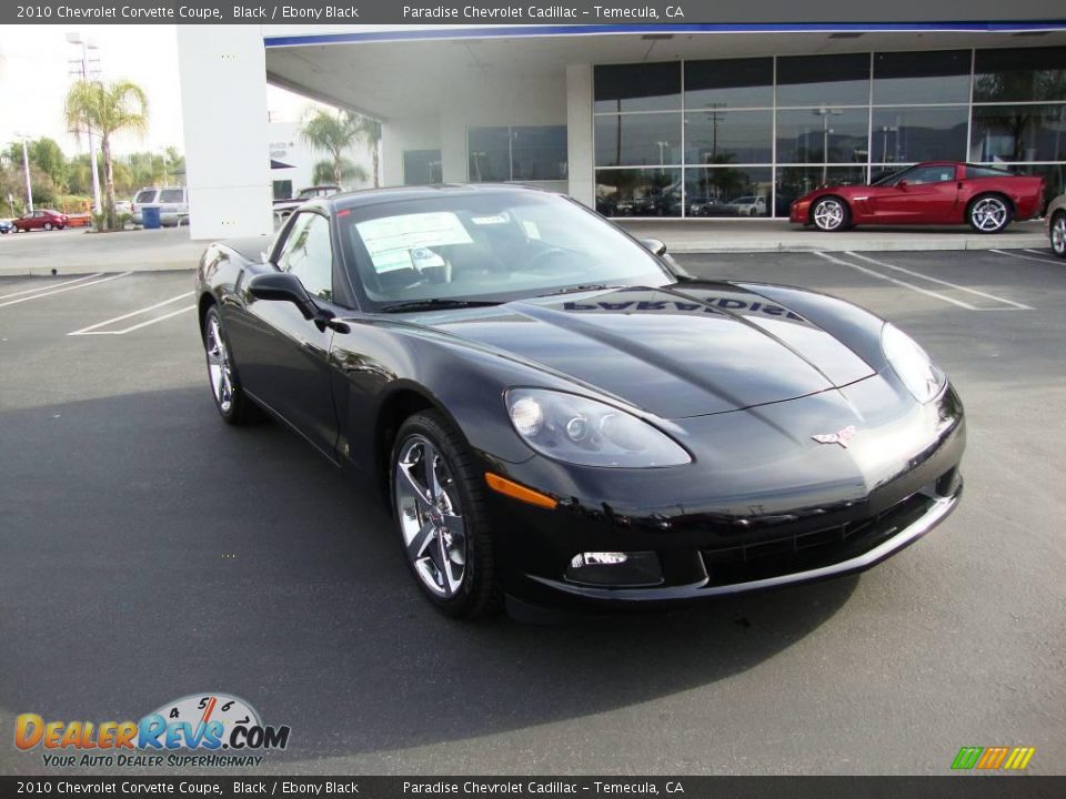2010 Chevrolet Corvette Coupe Black / Ebony Black Photo #2