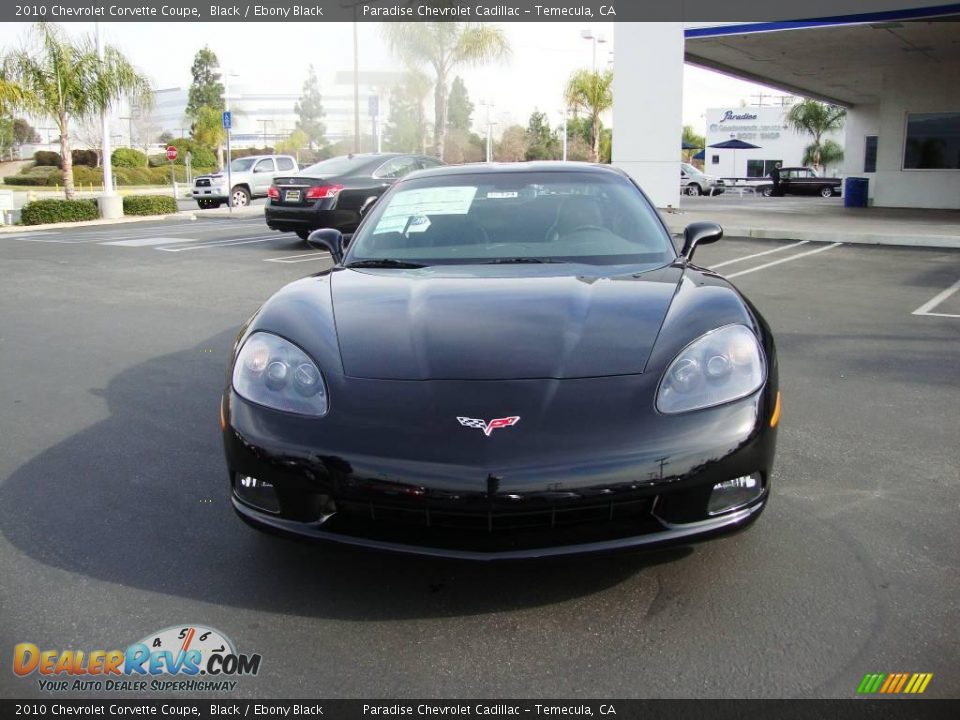 2010 Chevrolet Corvette Coupe Black / Ebony Black Photo #3