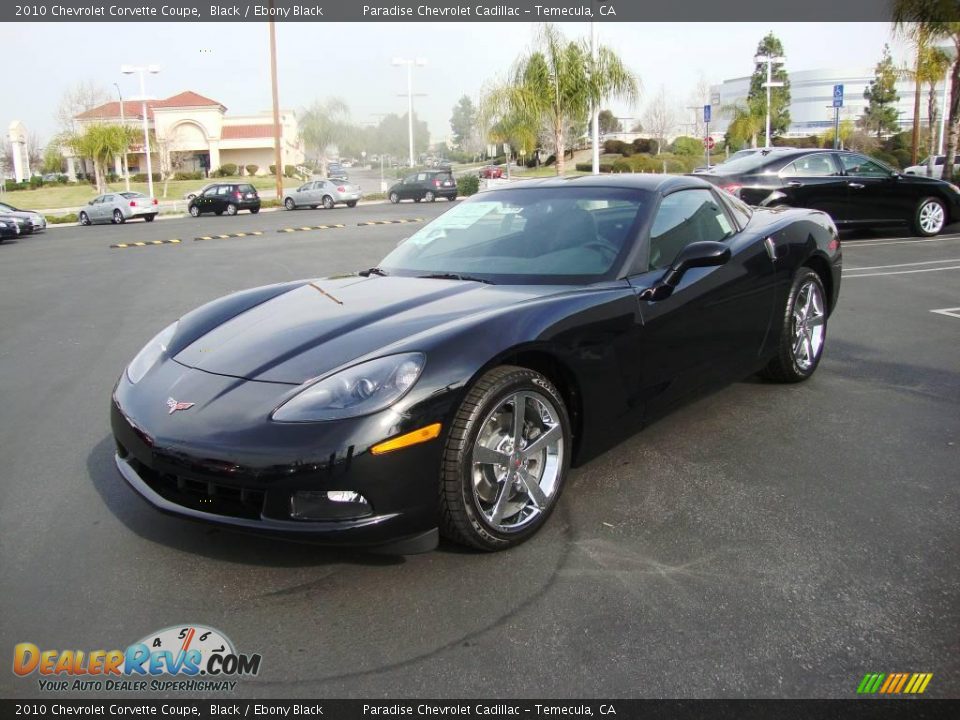 2010 Chevrolet Corvette Coupe Black / Ebony Black Photo #4
