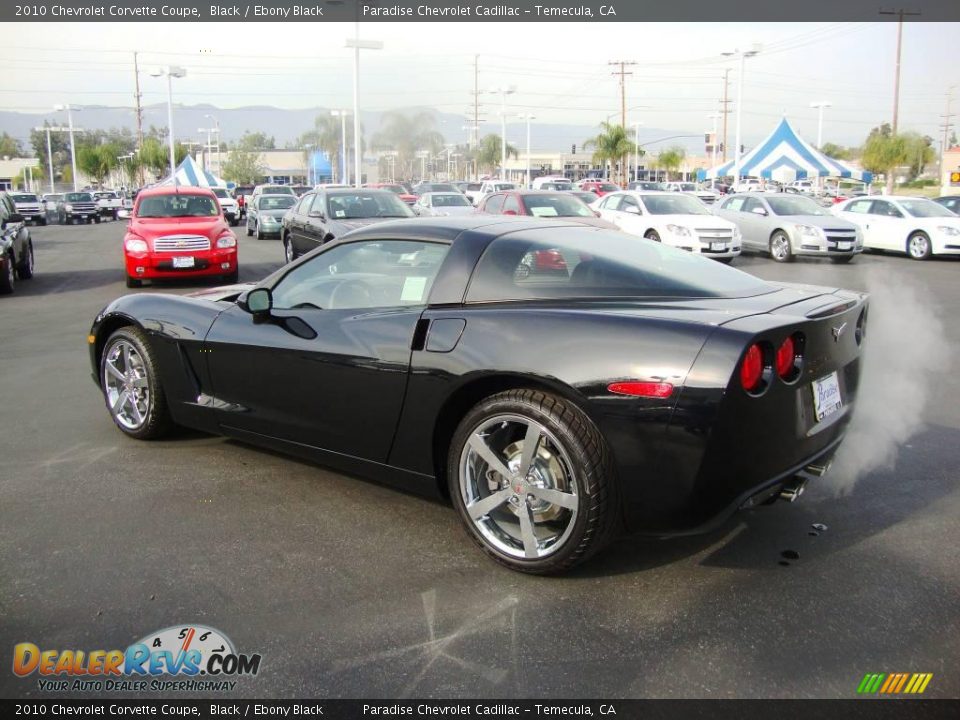 2010 Chevrolet Corvette Coupe Black / Ebony Black Photo #6