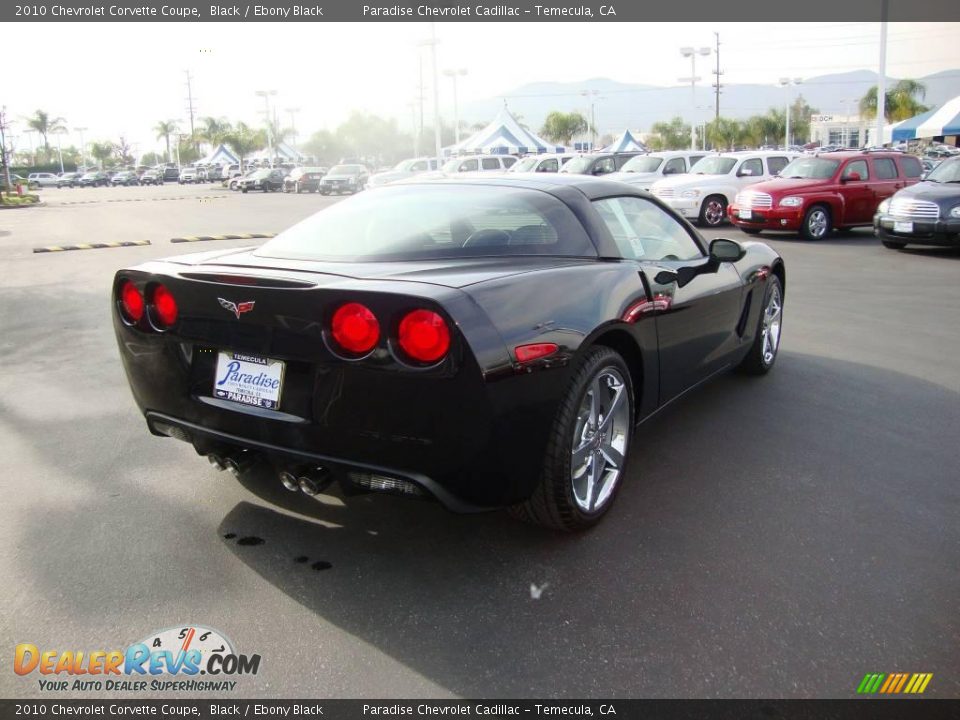2010 Chevrolet Corvette Coupe Black / Ebony Black Photo #8