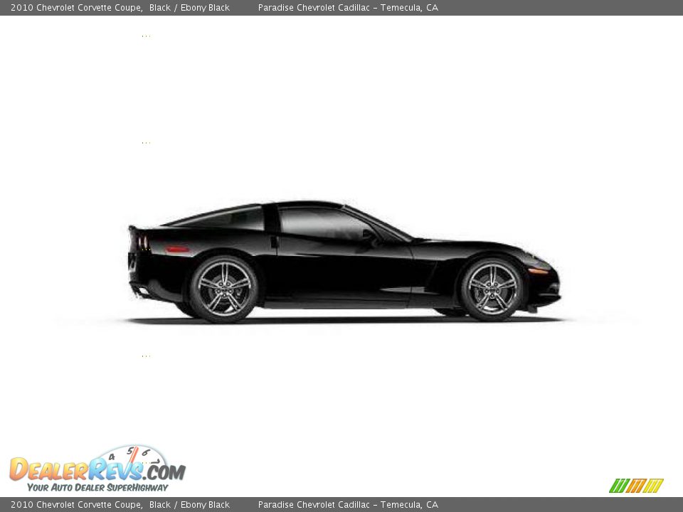 2010 Chevrolet Corvette Coupe Black / Ebony Black Photo #9
