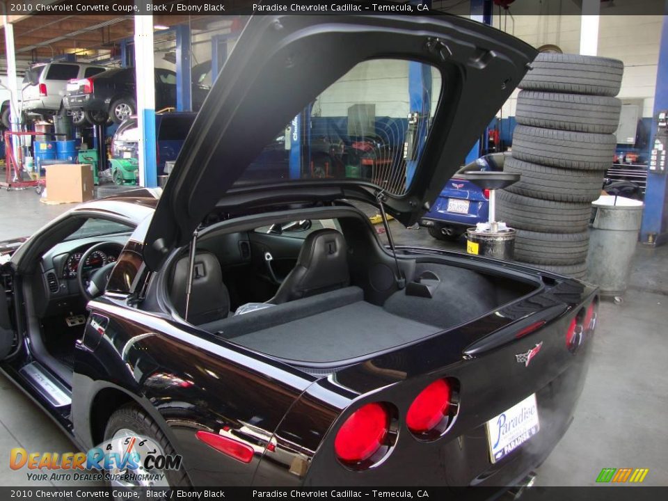 2010 Chevrolet Corvette Coupe Black / Ebony Black Photo #11