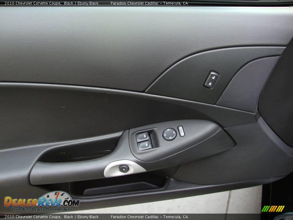 2010 Chevrolet Corvette Coupe Black / Ebony Black Photo #12