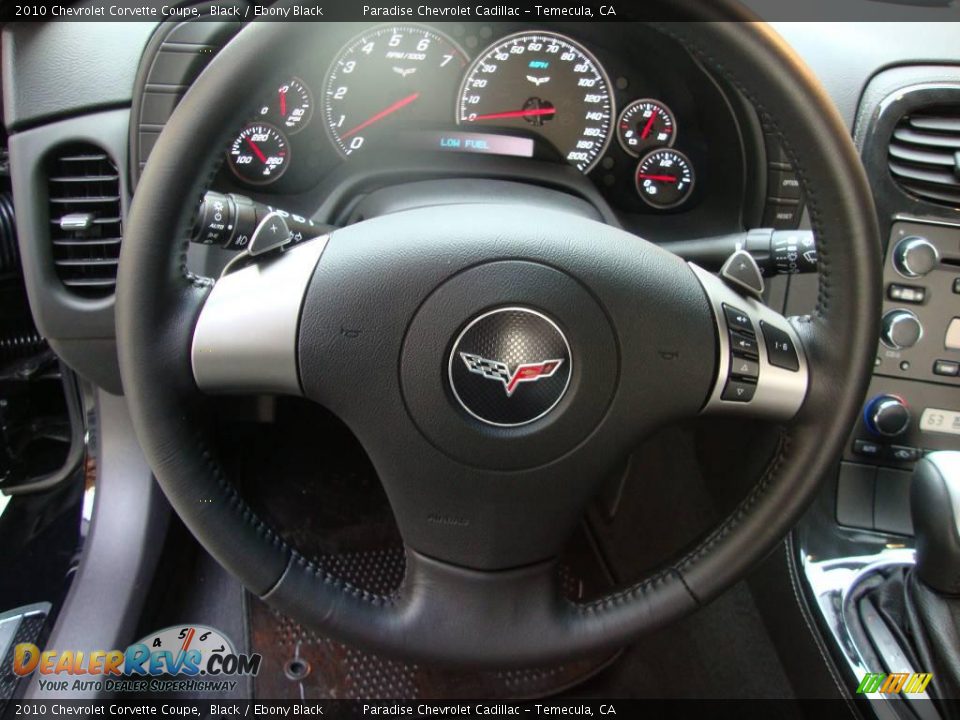 2010 Chevrolet Corvette Coupe Black / Ebony Black Photo #15