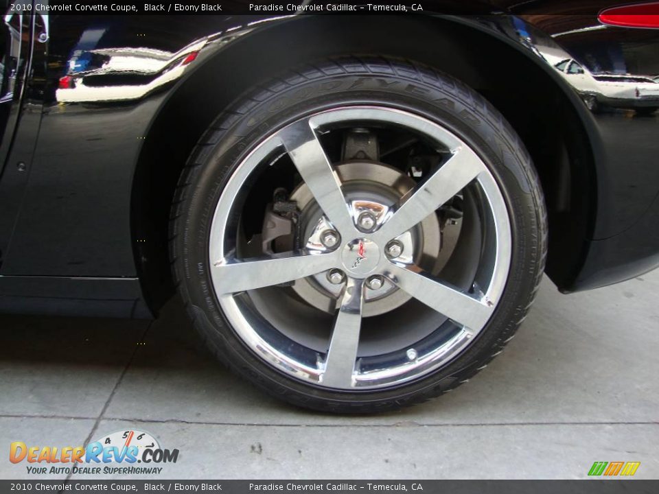 2010 Chevrolet Corvette Coupe Black / Ebony Black Photo #18